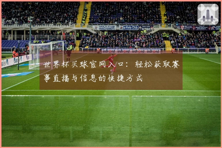 世界杯买球官网入口：轻松获取赛事直播与信息的快捷方式